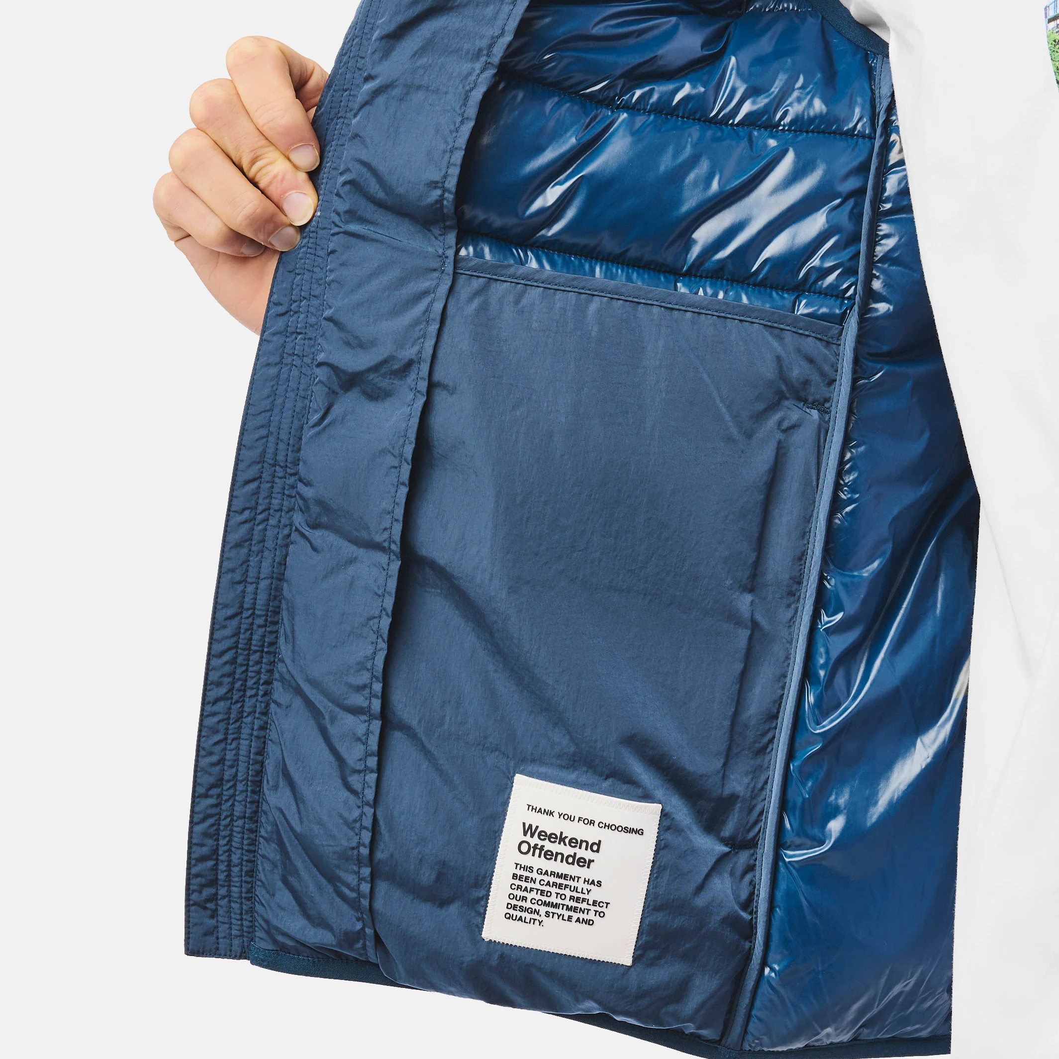 Weekend Offender Gacha Gilet Lagoon