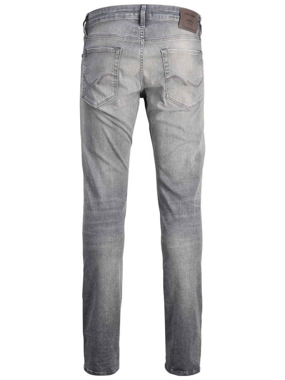 Men s Jack Jones Glenn Stretch Jeans Light Grey Slim Fit Urban Menswear