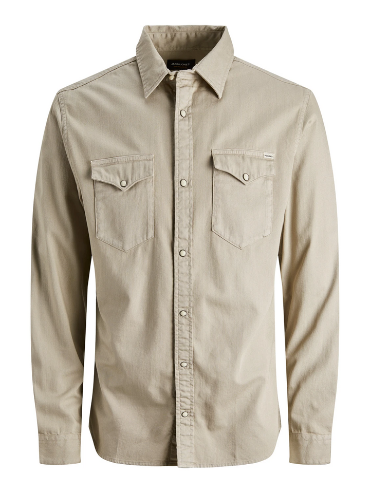 Jack & Jones Western Shirt Beige