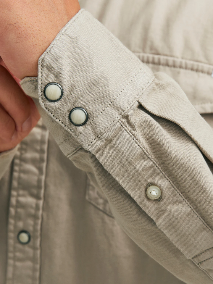 Jack & Jones Western Shirt Beige