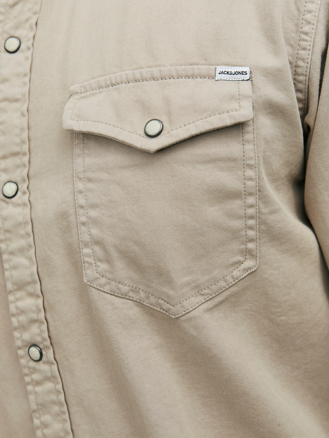 Jack & Jones Western Shirt Beige
