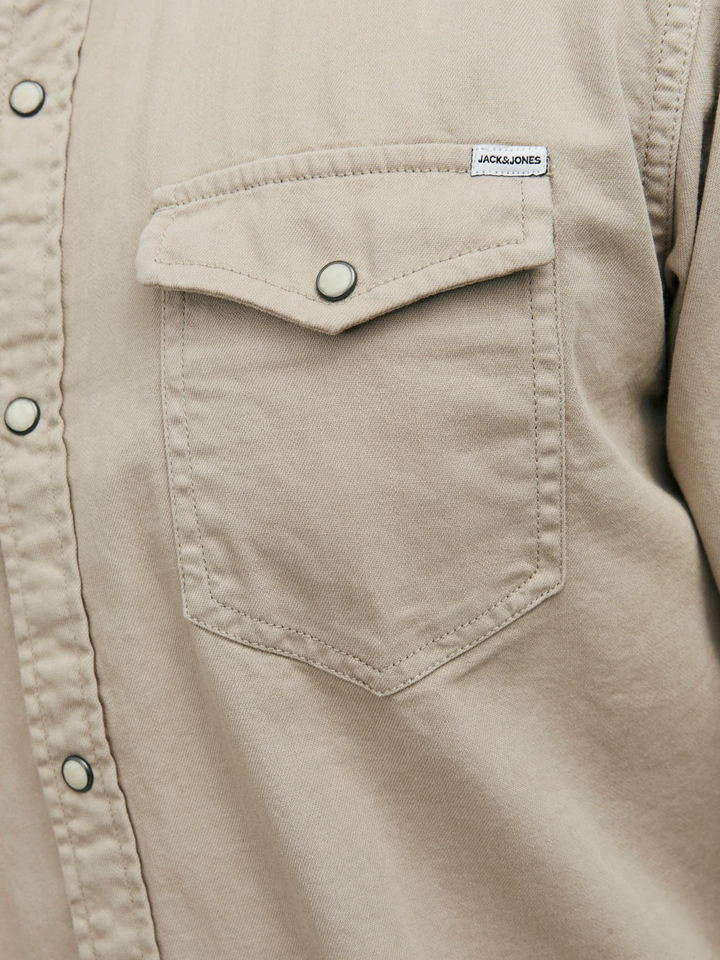 Jack & Jones Western Shirt Beige