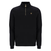 Fila Gold Kevin Half Zip Sweatshirt Black
