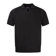 Arthur & Russell Revere Knit Polo Black
