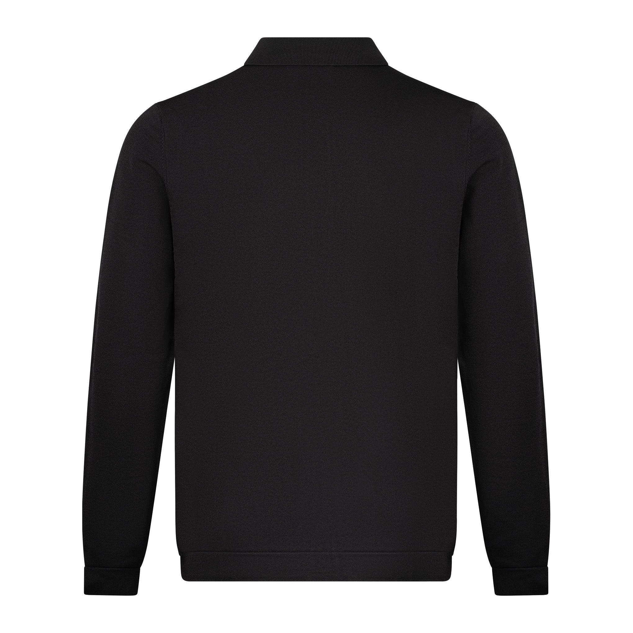 Arthur & Russell Knitted Shirt Black