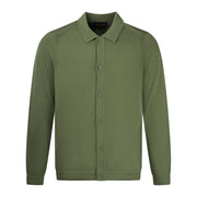 Arthur & Russell Knitted Shirt Olive