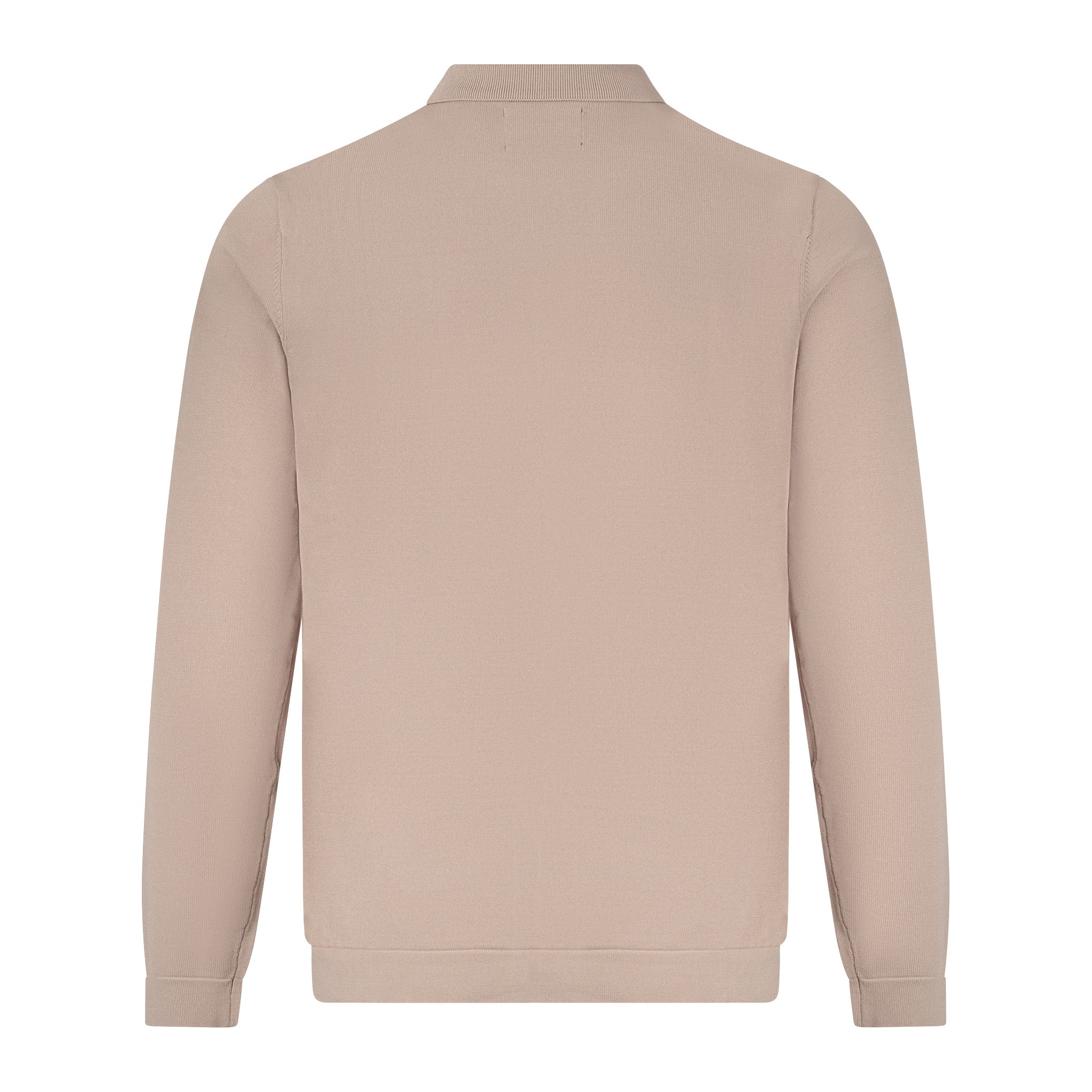 Arthur & Russell Knitted Shirt Taupe