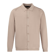 Arthur & Russell Knitted Shirt Taupe