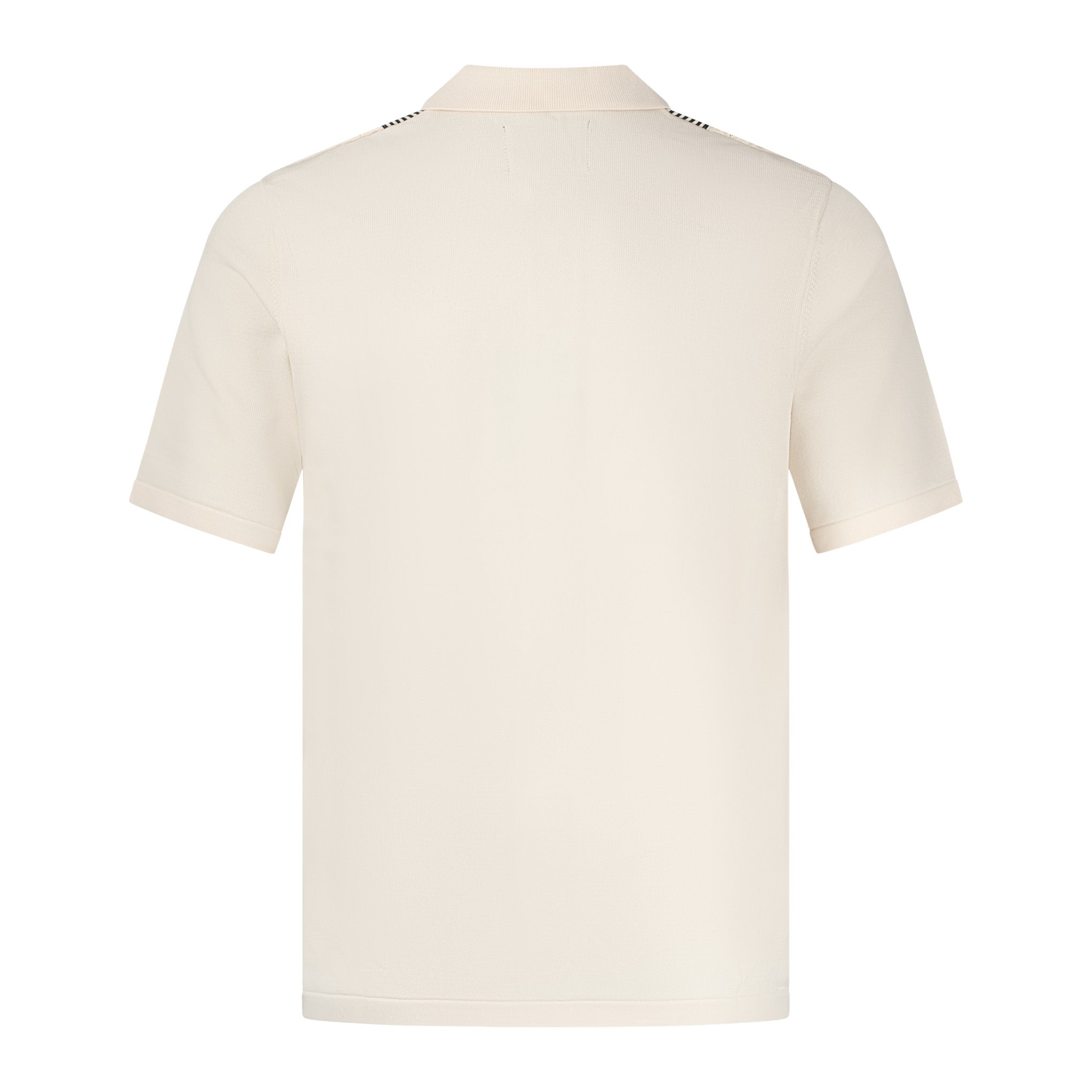 Arthur & Russell Stripe Knit Shirt Cream