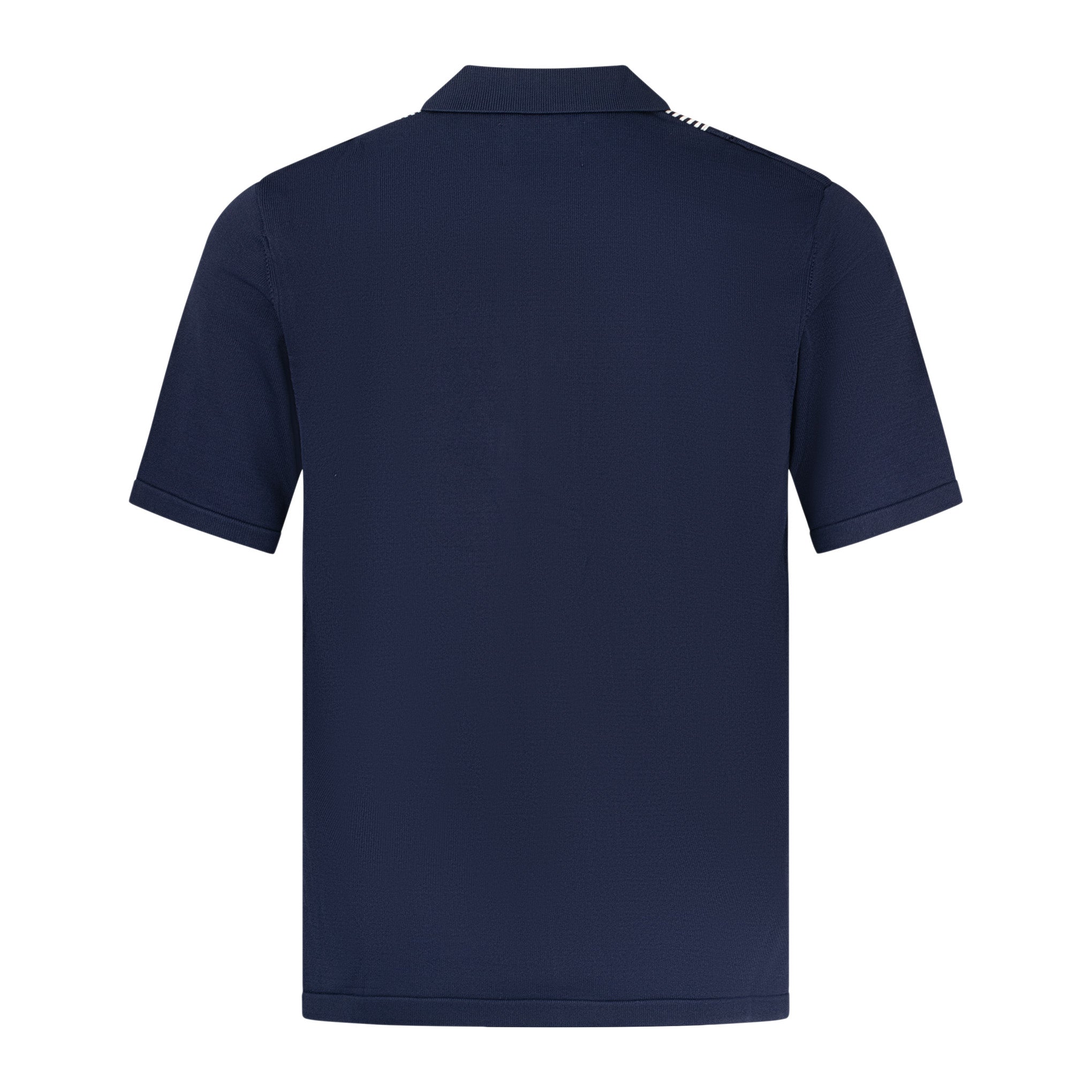 Arthur & Russell Stripe Knit Shirt Navy