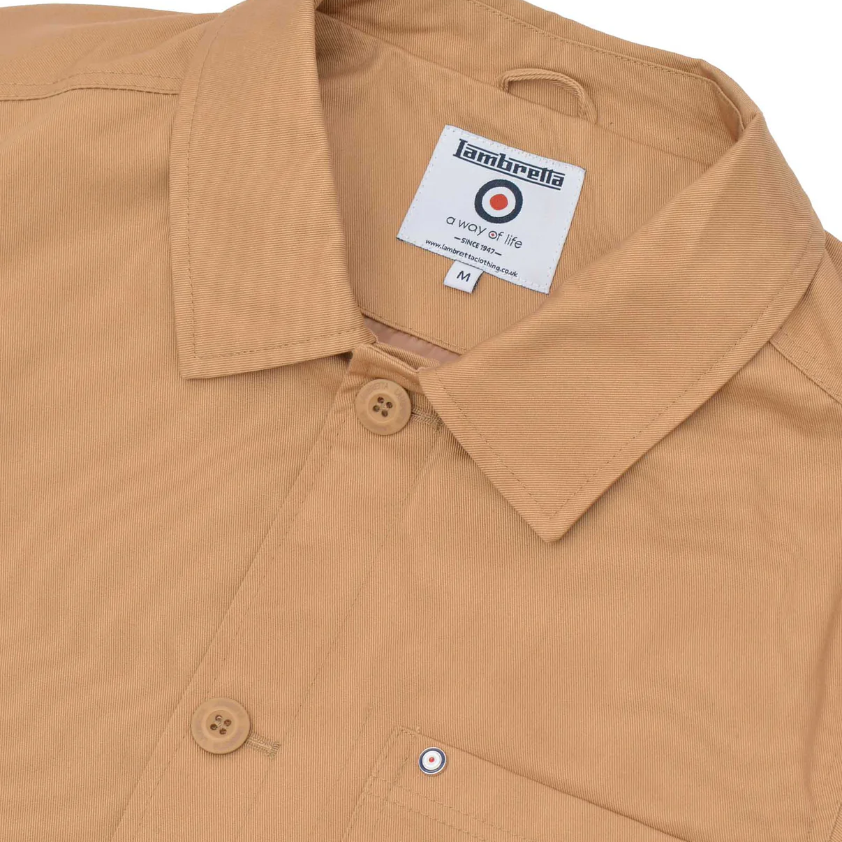 Lambretta Bergen Work Jacket Tan