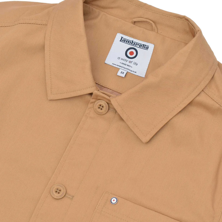 Lambretta Bergen Work Jacket Tan