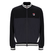 Fila Vintage Tiebreaker Track Top Black/Grey