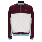 Fila Vintage Tiebreaker Track Top Claret