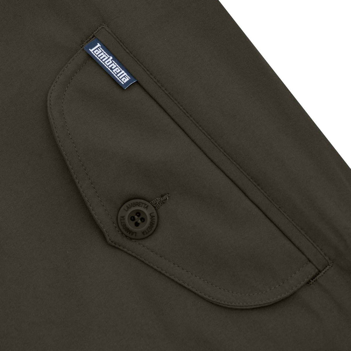 Lambretta Harrington Jacket Khaki