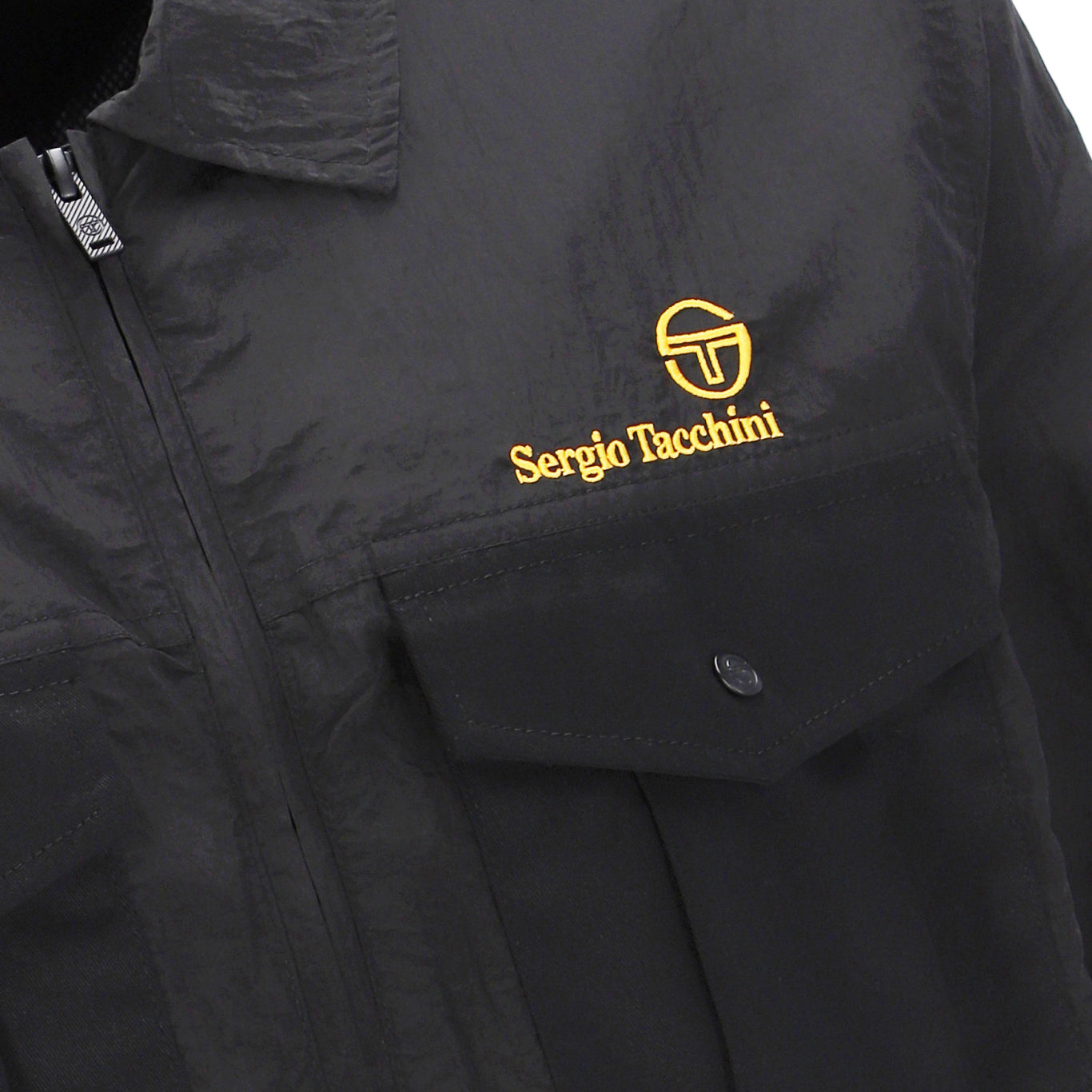 Sergio Tacchini Luciano Overshirt Black/Gold