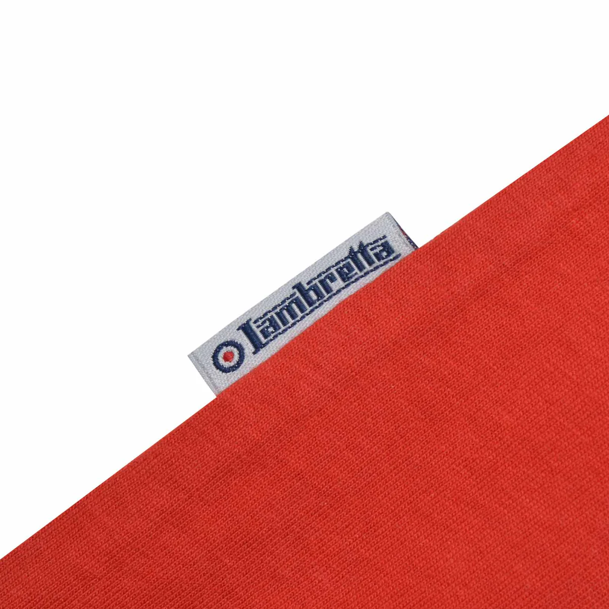 Lambretta Mod Helmets  T-Shirt Red