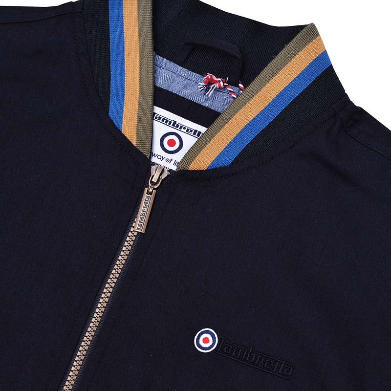 Lambretta Mod Monkey Bomber Jacket Black Men s Urban Menswear