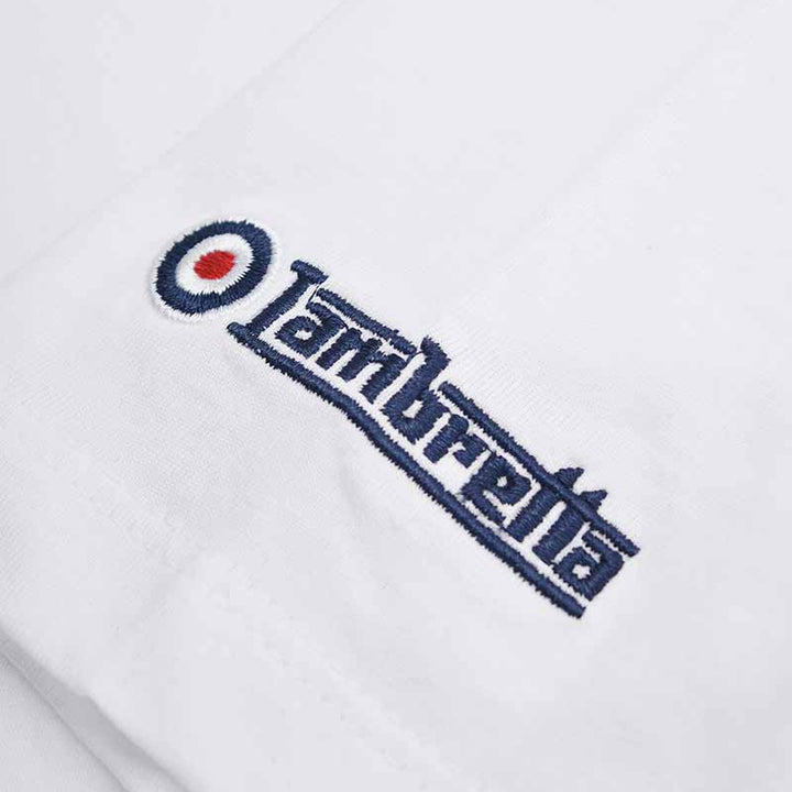 Lambretta Roundel T-Shirt White