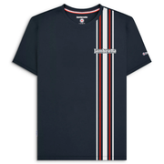 Lambretta Side Stripe T-Shirt Navy