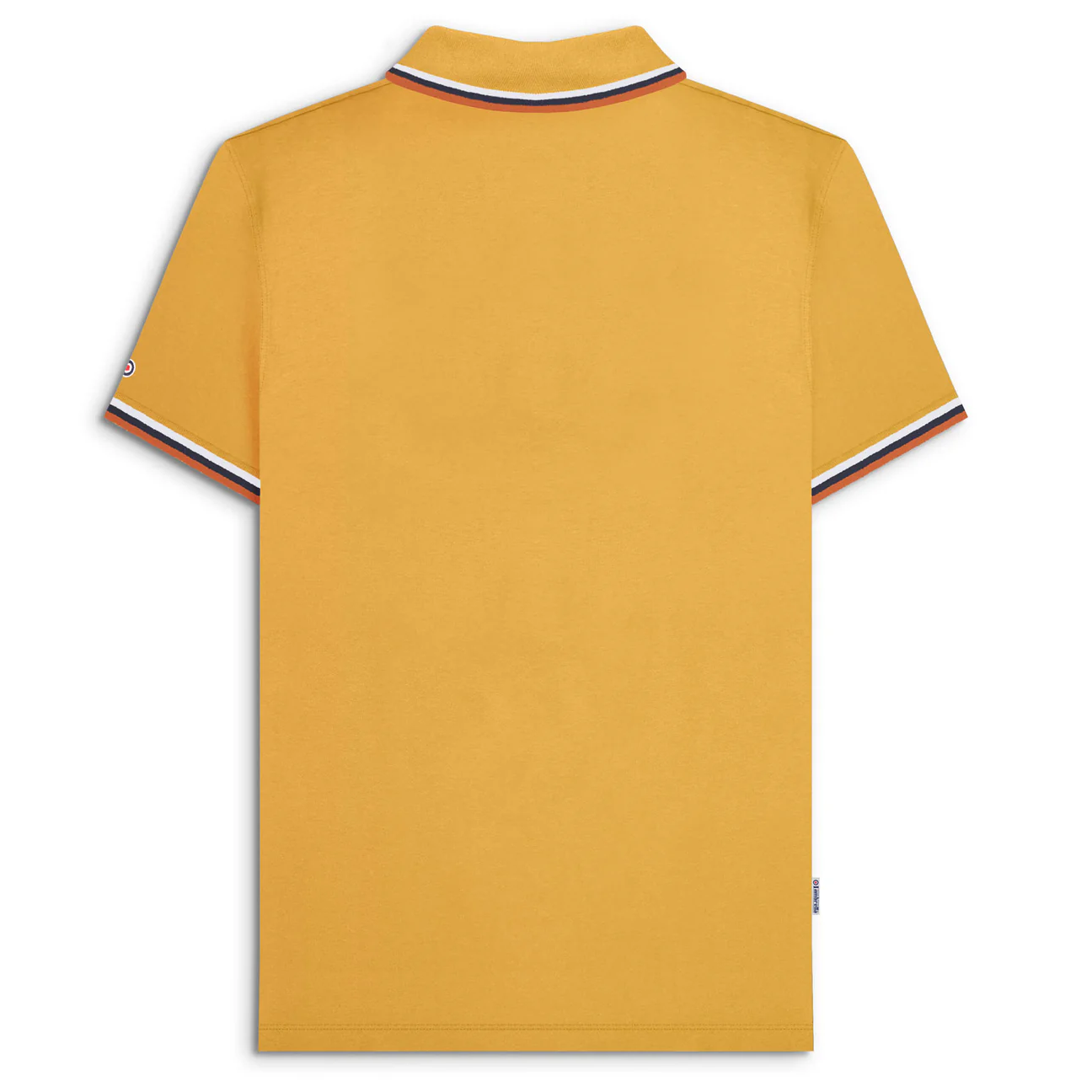 Lambretta Triple Tip Polo Shirt Gold