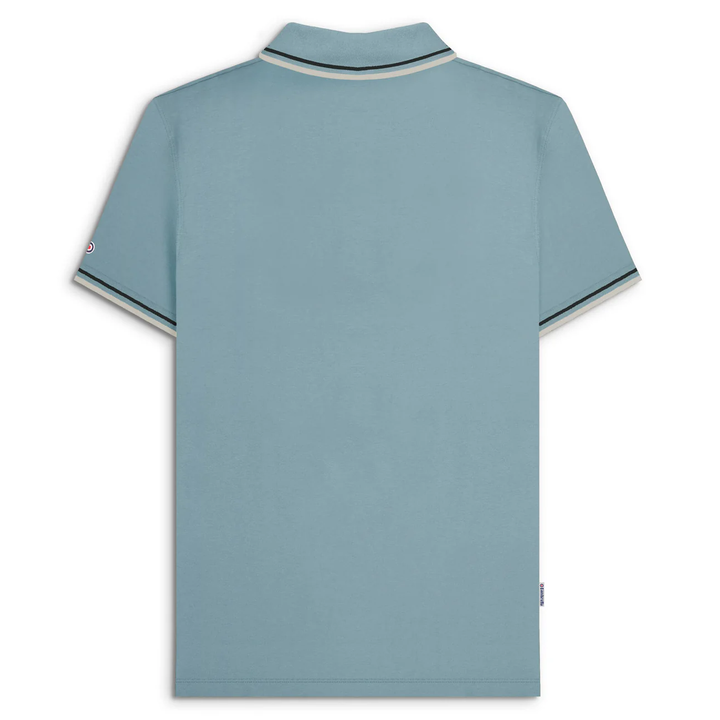 Lambretta Twin Tip Polo Shirt Sky/Black