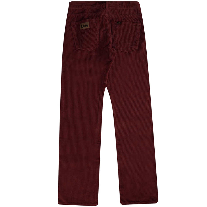 Lois Dallas Jumbo Cords Burgundy