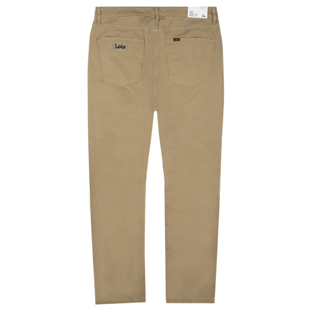 Lois Terrace Cotton Pants Dark Sand