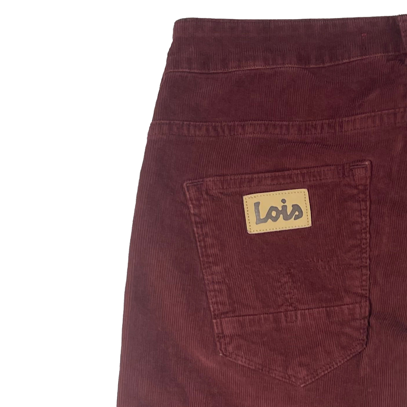 Lois Sierra Thin Cords Burgundy