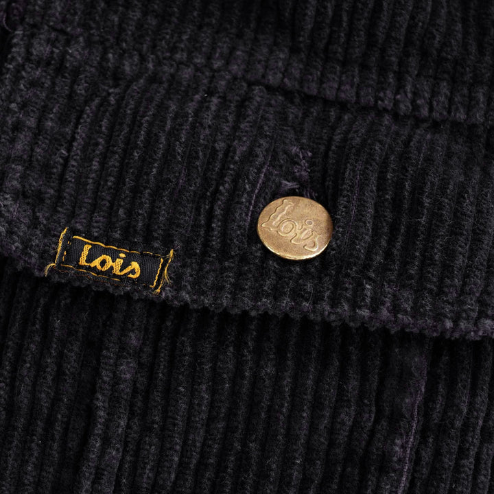 Lois Tejana Jumbo Cord Jacket Black