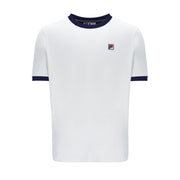 Fila Vintage Marconi T-Shirt White/Navy