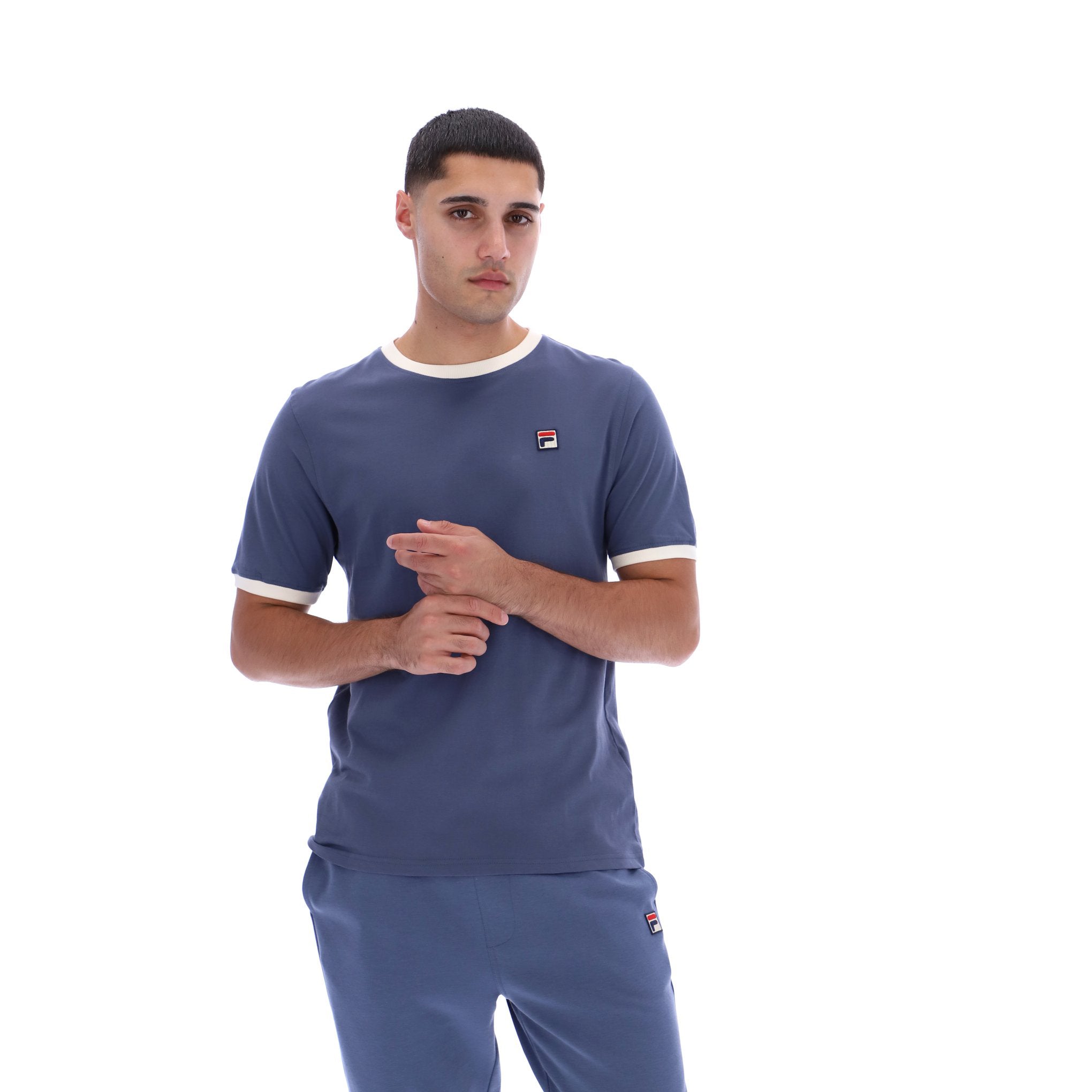 Fila Vintage Marconi T-Shirt Indigo