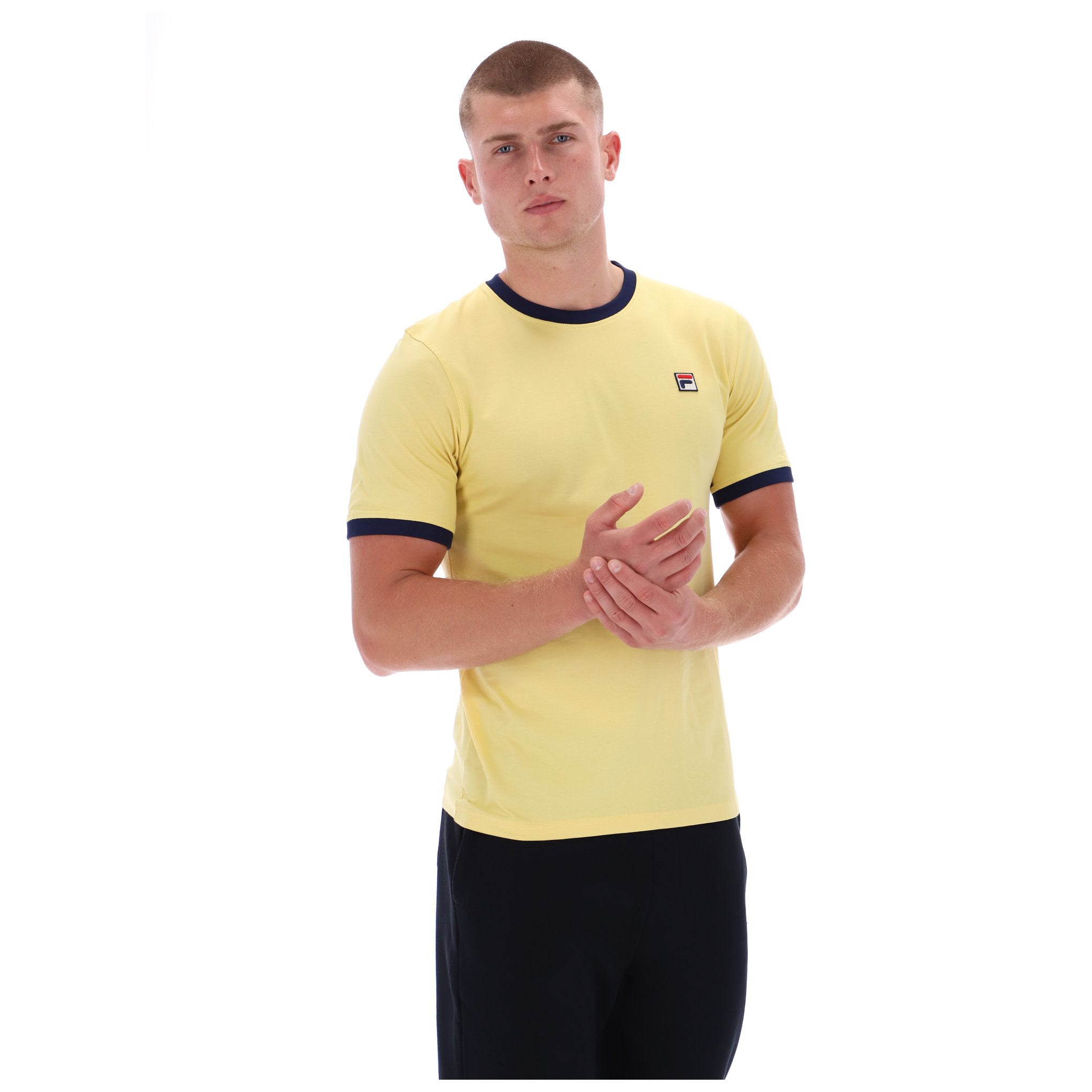 Fila Vintage Marconi T-Shirt Yellow