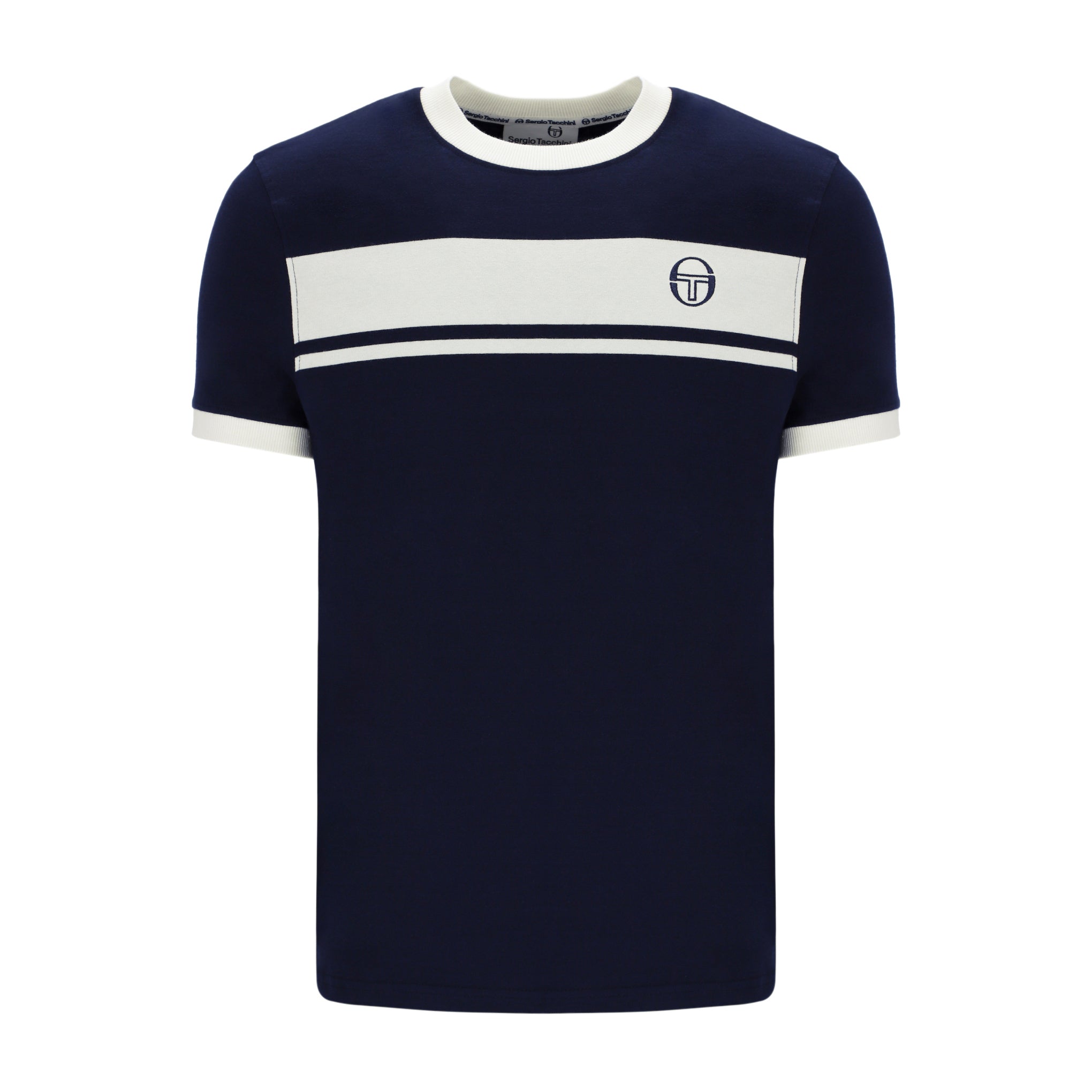 Sergio Tacchini Master T-Shirt Navy/White