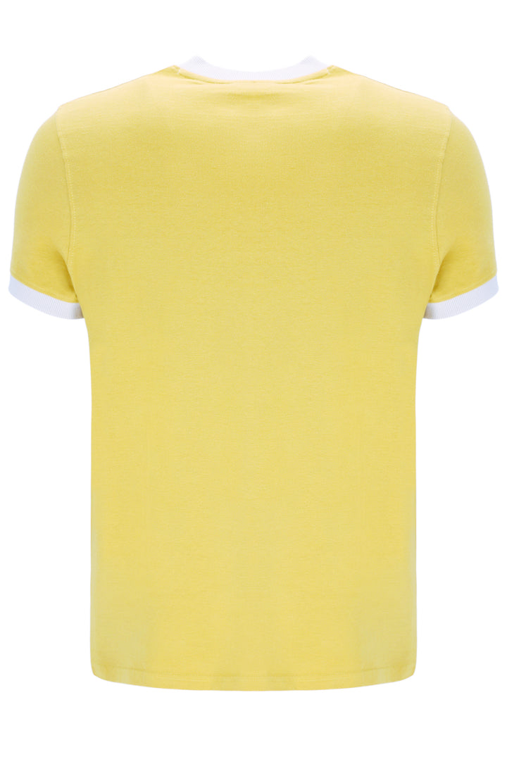 Sergio Tacchini Master T-Shirt Yellow/Navy - Urban Menswear