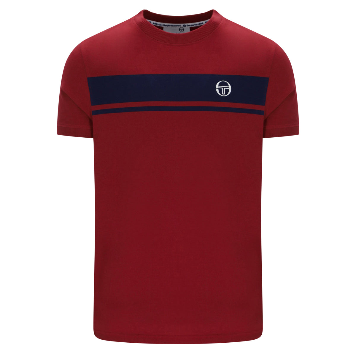 Sergio Tacchini Master T-Shirt Red/Navy