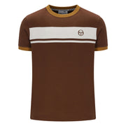 Sergio Tacchini Master T-Shirt Brown/Mustard