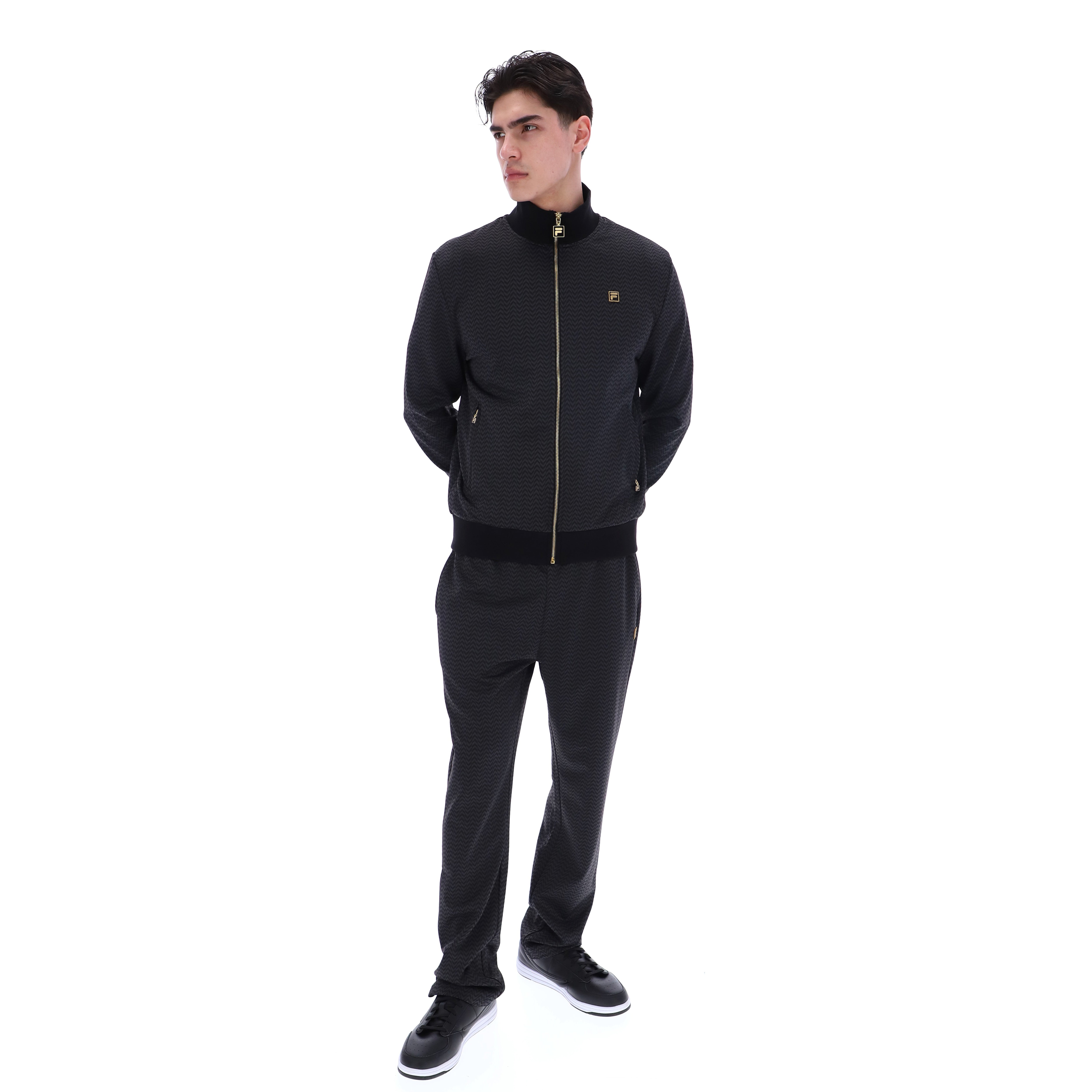 Fila Gold Mathers Track Top Black