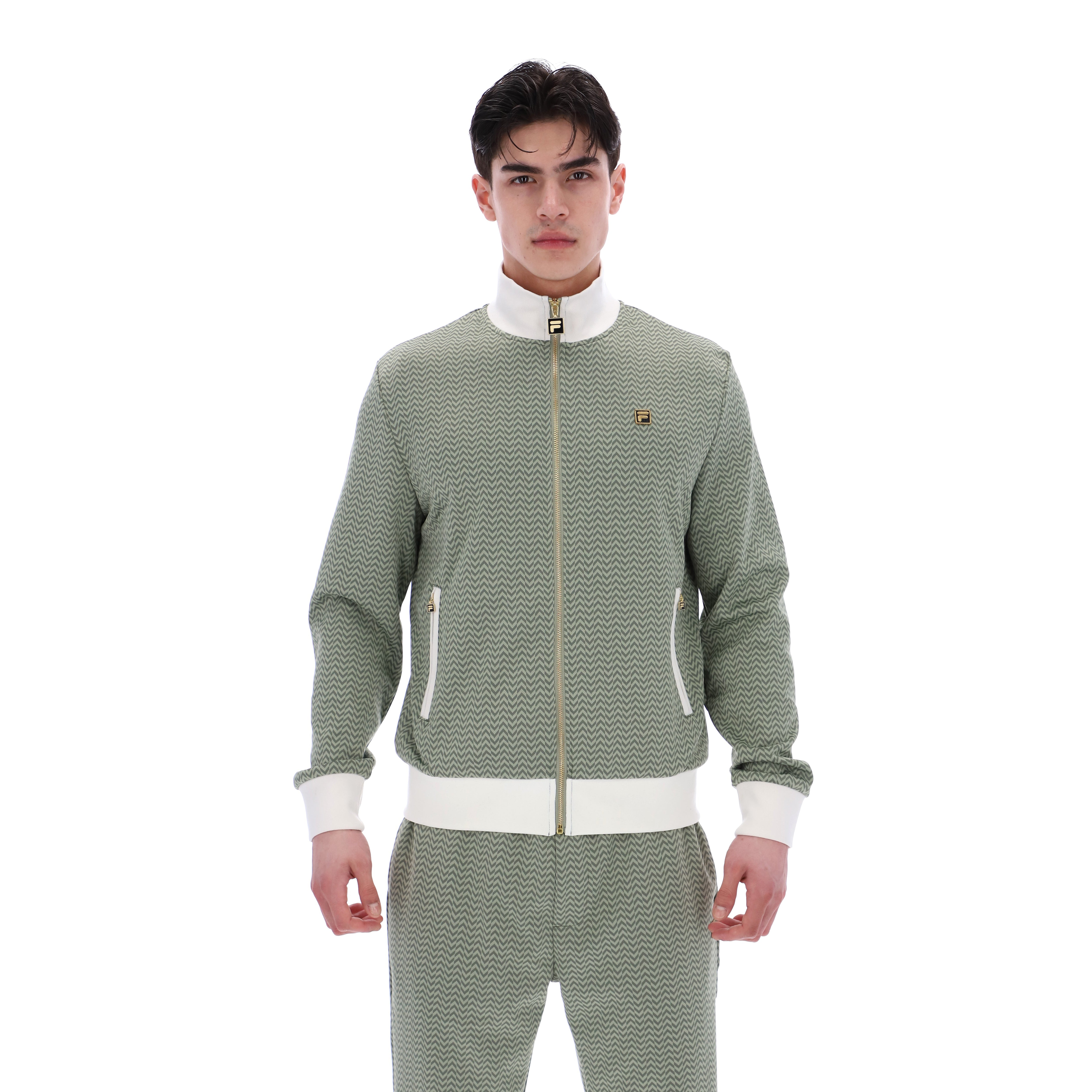 Fila Gold Mathers Track Top Sage