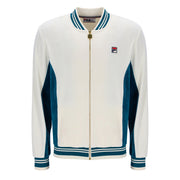 Fila Vintage Miguel Velour Track Top Cream/Teal