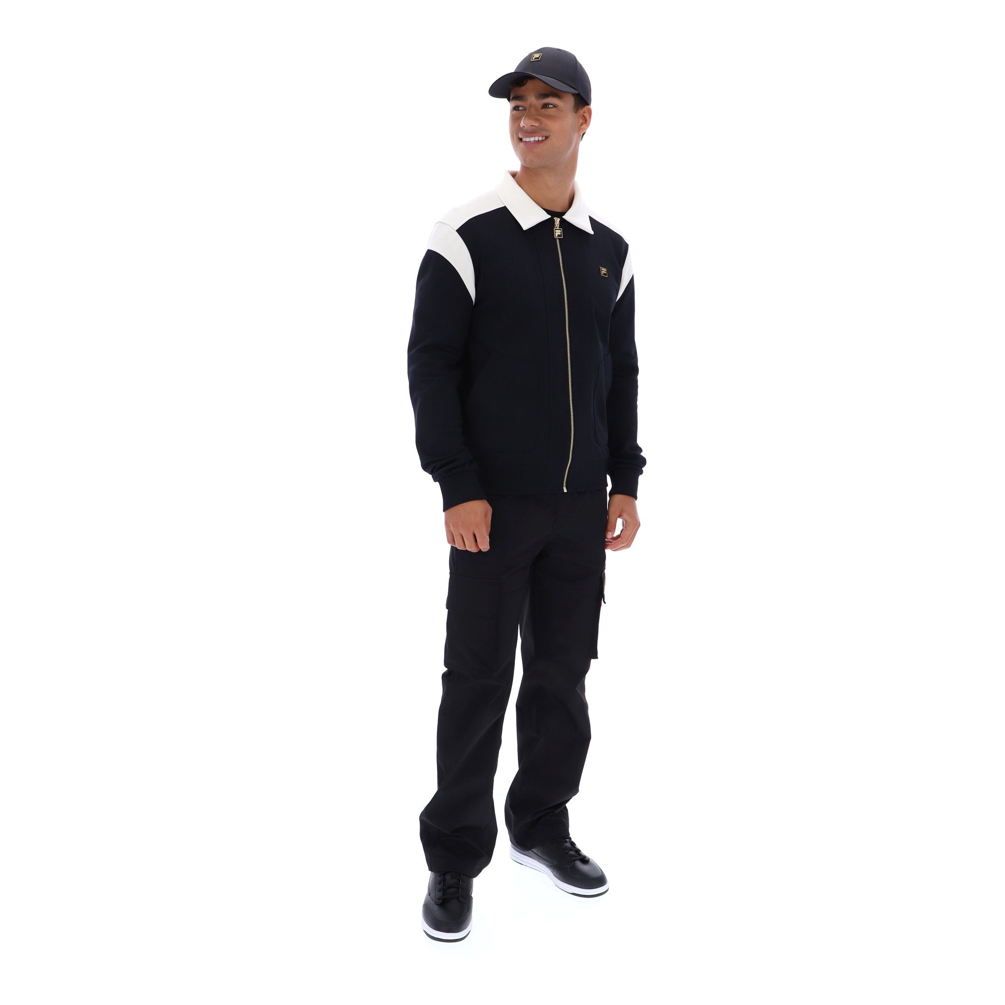 Fila Gold Morton Track Top Black