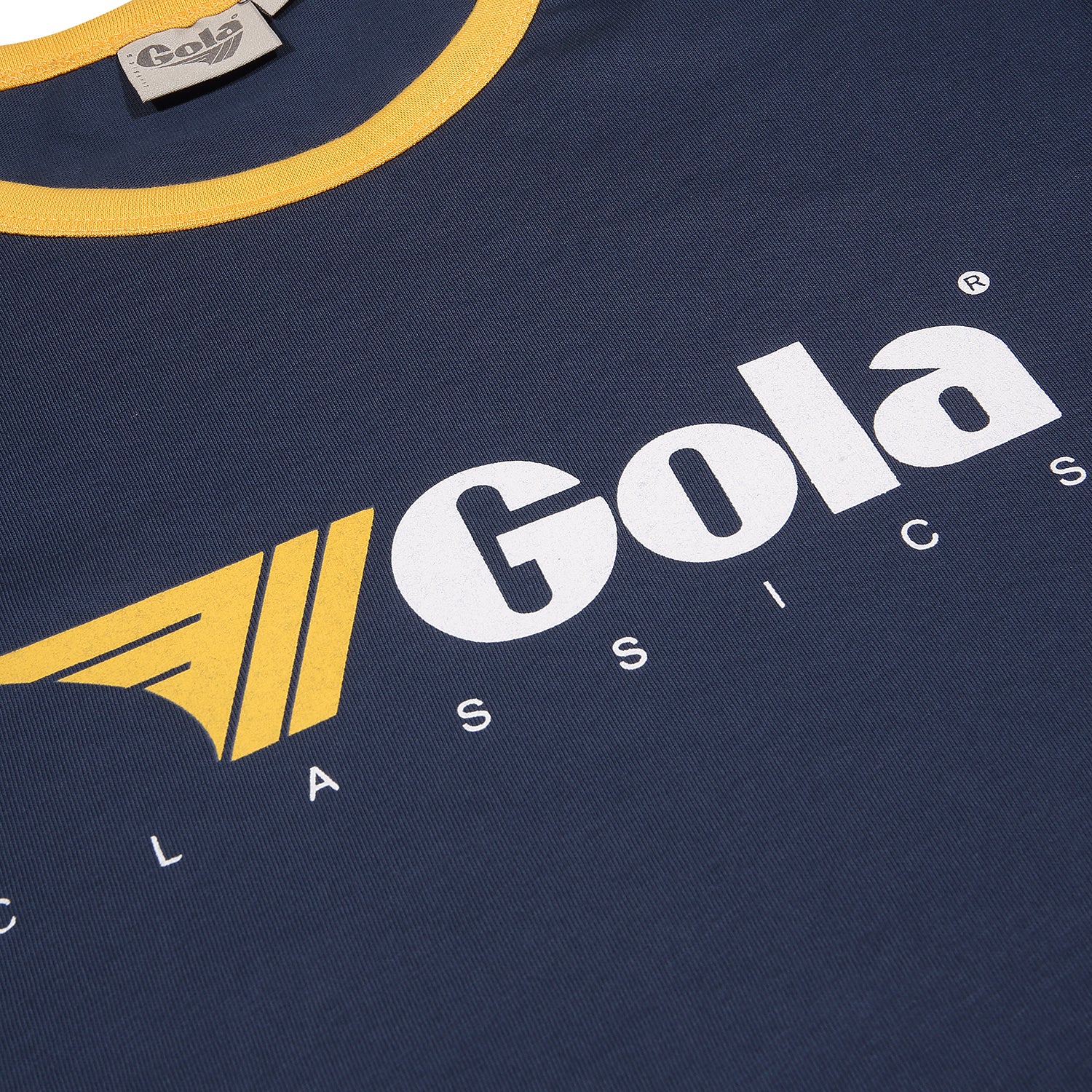 Gola Classic Ringer T-Shirt Navy
