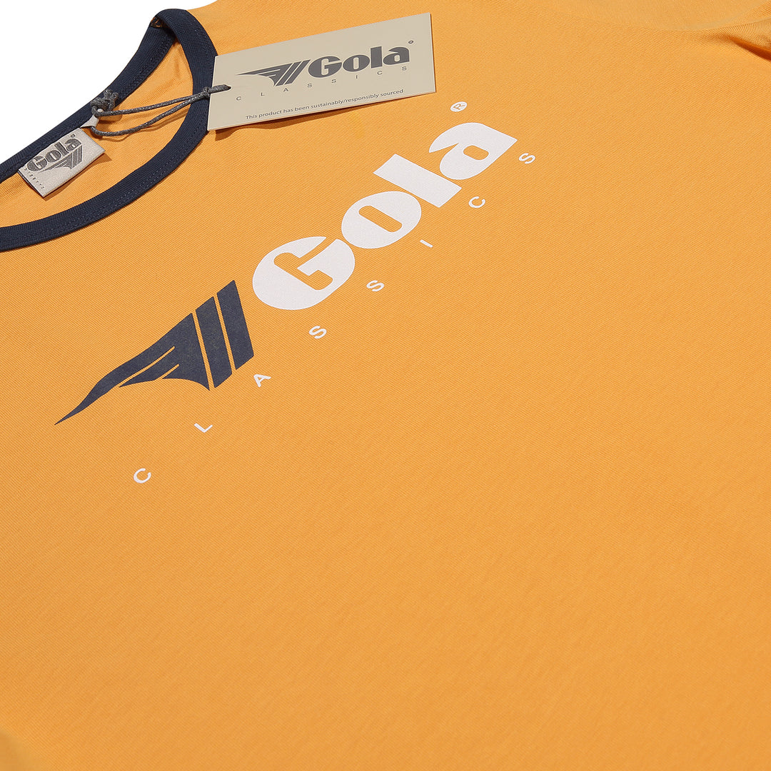 Gola Classic Ringer T-Shirt Yellow