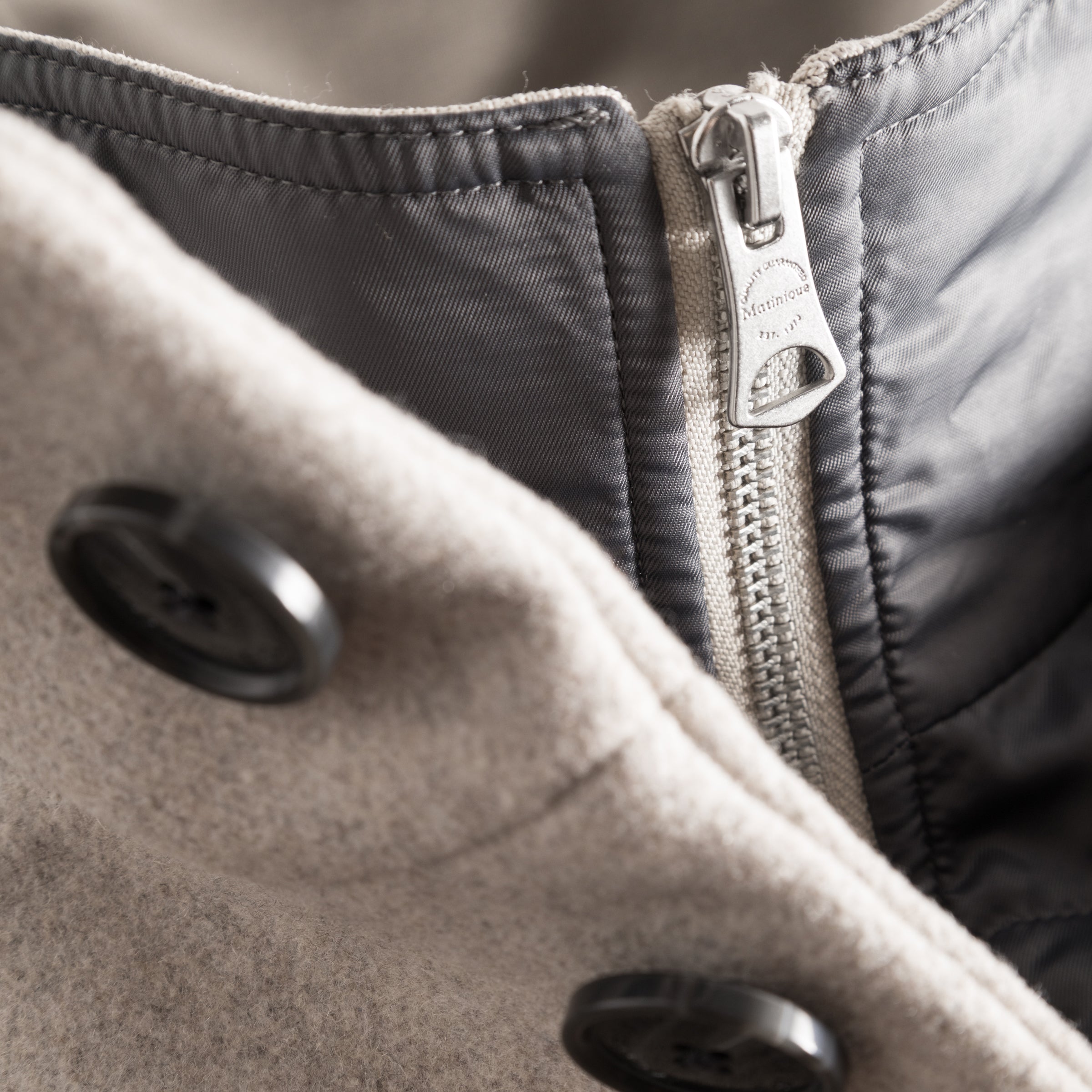 Matinique Harvey Wool Overcoat Taupe