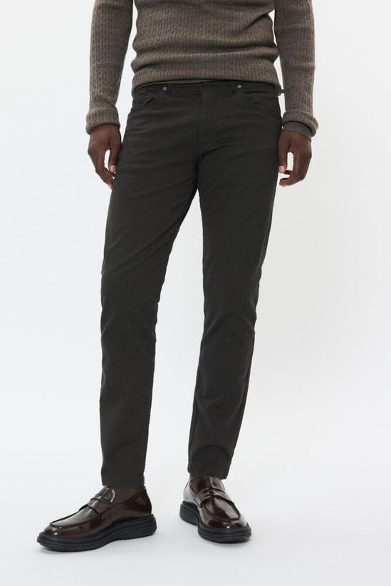Matinique Pete Textured Pants Brown