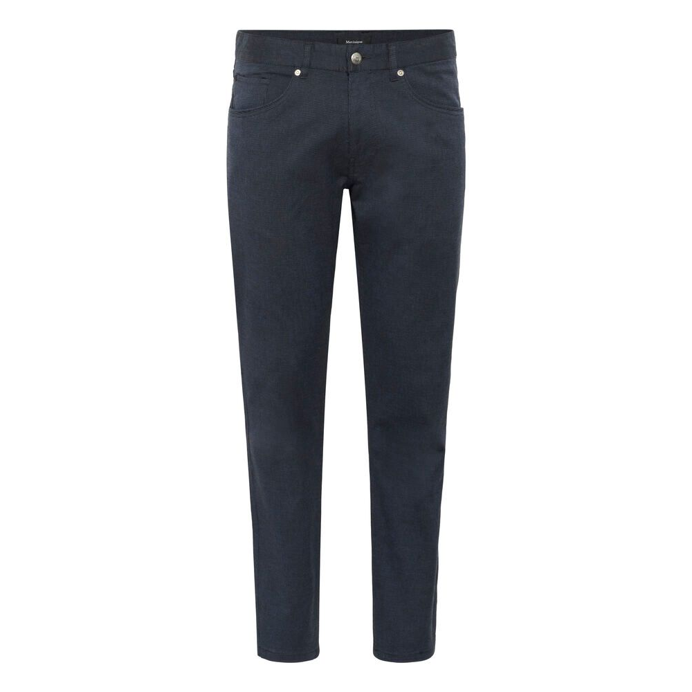 Matinique Pete Textured Pants Navy