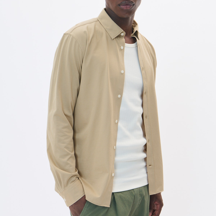 Matinique Jersey Shirt Taupe