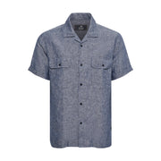 Matinique Linen Shirt Denim Blue