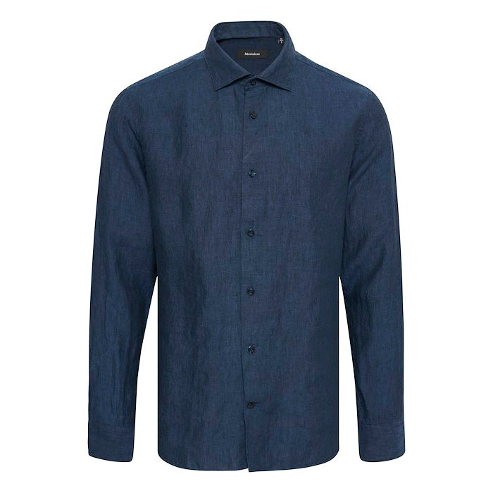 Matinique Linen Shirt Navy