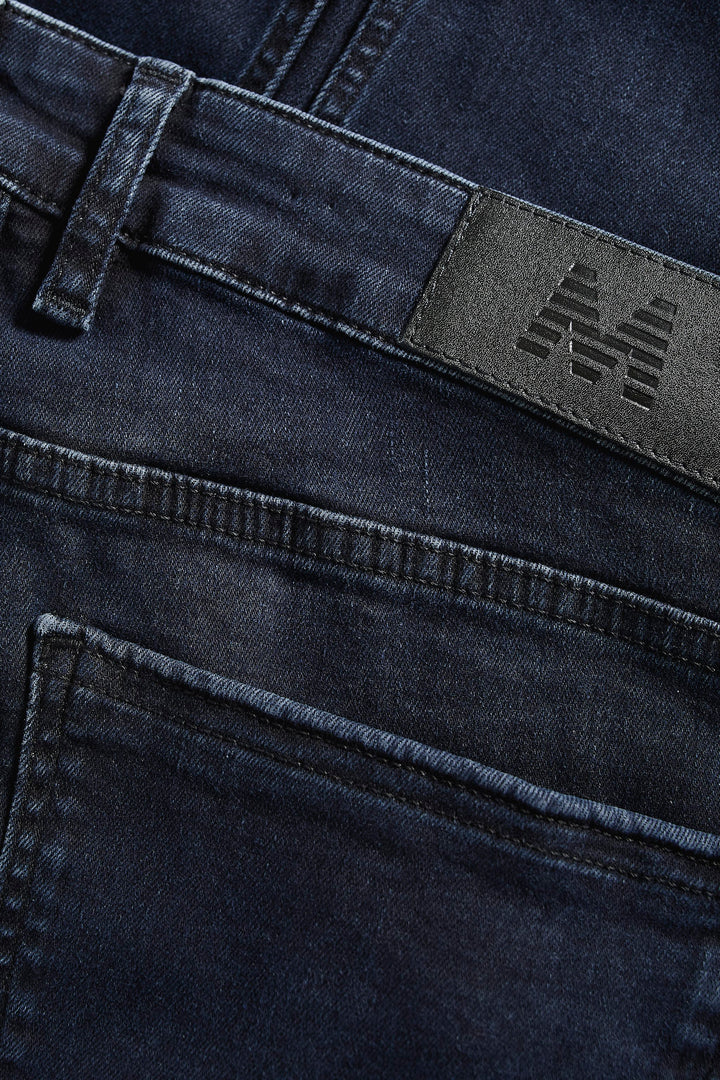 Matinique Tapered Fit Jeans Dark Blue